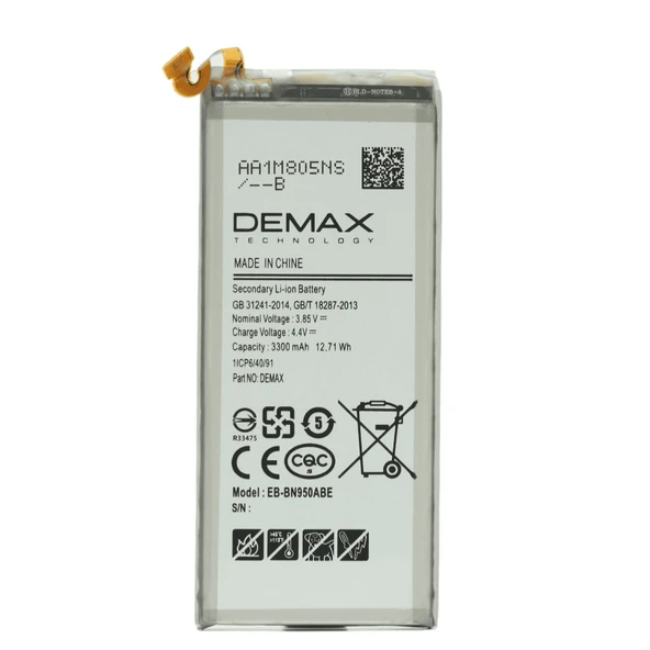 Demax Samsung Galaxy Note 8 Güçlendirilmiş Batarya EB-BN950ABE ürün görseli 1