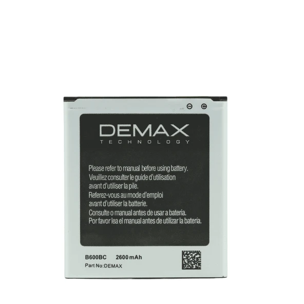 Demax Samsung Galaxy S4 Güçlendirilmiş Batarya B600BC ürün görseli 1