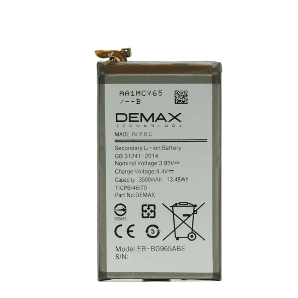 Demax Samsung Galaxy S9 Plus Güçlendirilmiş Batarya EB-BG965ABE ürün görseli 1
