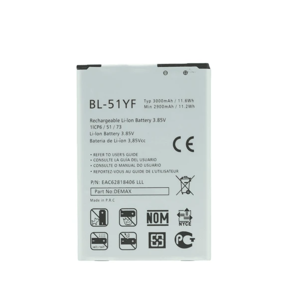 Demax LG G4 Güçlendirilmiş Batarya BL-51YF ürün görseli 1