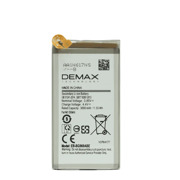 Demax Samsung Galaxy S9 Güçlendirilmiş Batarya EB-BG960ABE ürün görseli 1