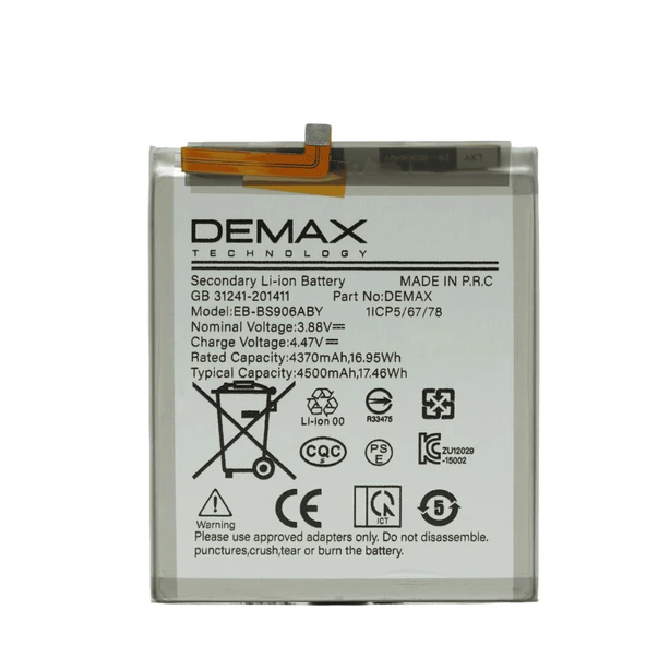 Demax Samsung Galaxy S22 Ultra Güçlendirilmiş Batarya EB-BS906ABY ürün görseli 1