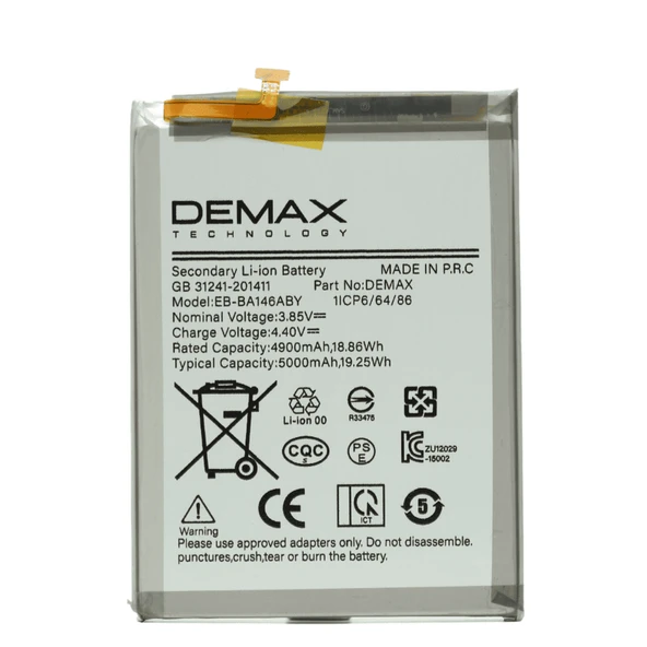 Demax Samsung Galaxy A14 5G Güçlendirilmiş Batarya EB-BA146ABY ürün görseli 1