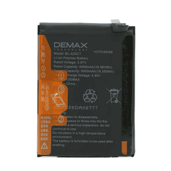 Demax General Mobile GM22 Pro Güçlendirilmiş Batarya BL-A25CT ürün görseli 1