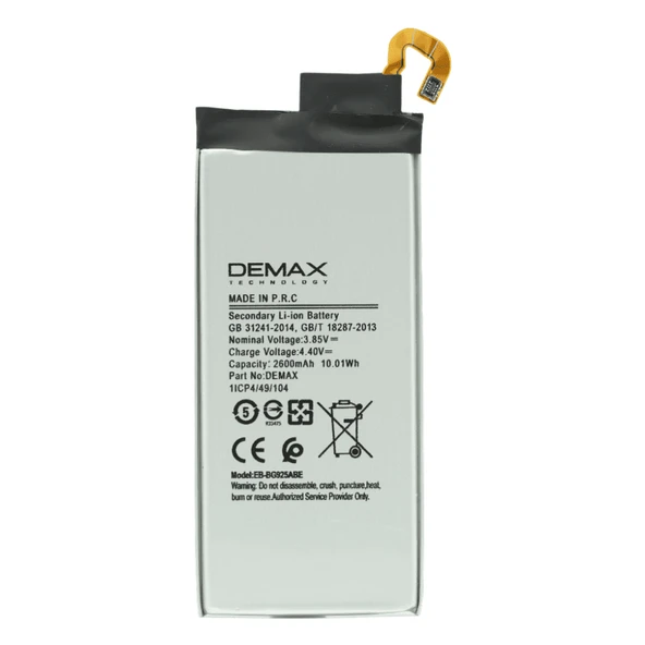 Demax Samsung Galaxy S6 Edge Güçlendirilmiş Batarya EB-BG925ABE ürün görseli 1
