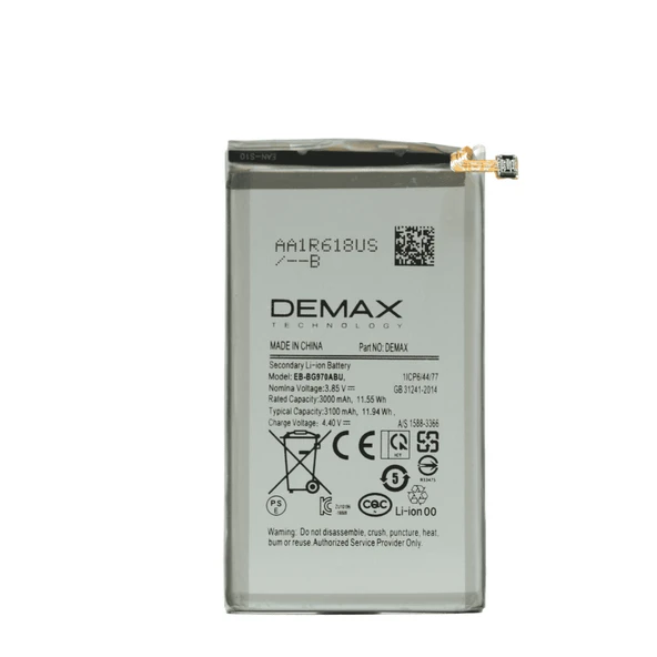 Demax Samsung Galaxy S10E Güçlendirilmiş Batarya EB-BG970ABU ürün görseli 1