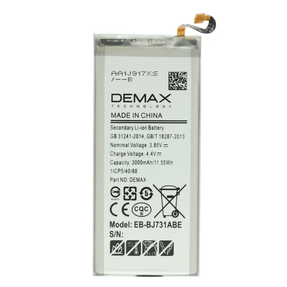Demax Samsung Galaxy C8 Güçlendirilmiş Batarya EB-BJ731ABE ürün görseli 1