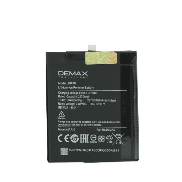 Demax Xiaomi Mi 9 SE Güçlendirilmiş Batarya BM3M ürün görseli 1