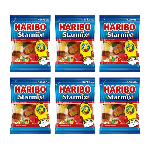 Haribo Starmix 80 gr x 6 Adet ürün görseli 1