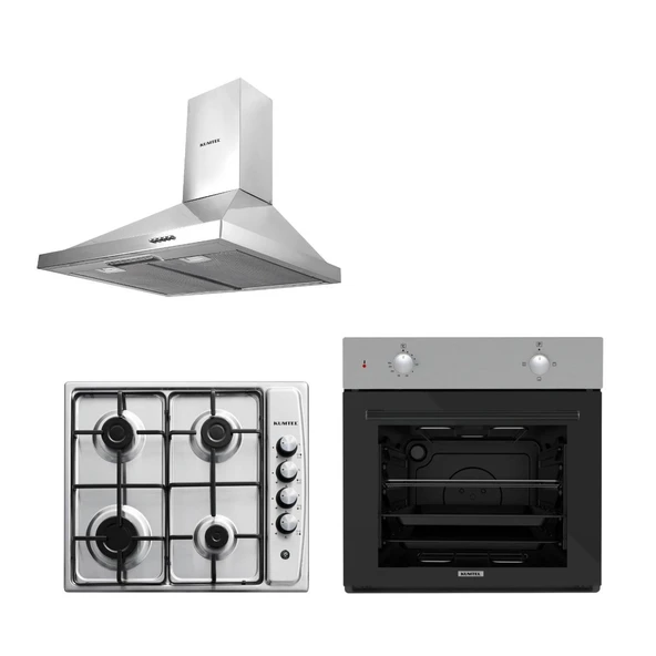 Kumtel  Inox Ankastre Set ürün görseli 1
