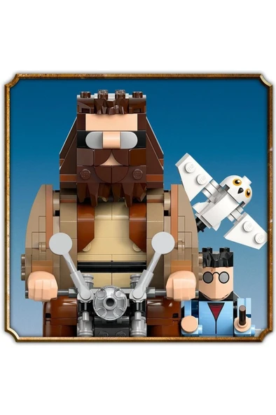 LEGO ®Harry Potter™ Hagrid™ ve Harry’nin Motosiklet Yolculuğu 76443 -9 Yaş  Üzeri Yapım Seti (617 P) - Resim 7