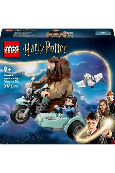 LEGO ®Harry Potter™ Hagrid™ ve Harry’nin Motosiklet Yolculuğu 76443 -9 Yaş  Üzeri Yapım Seti (617 P) - Resim 3