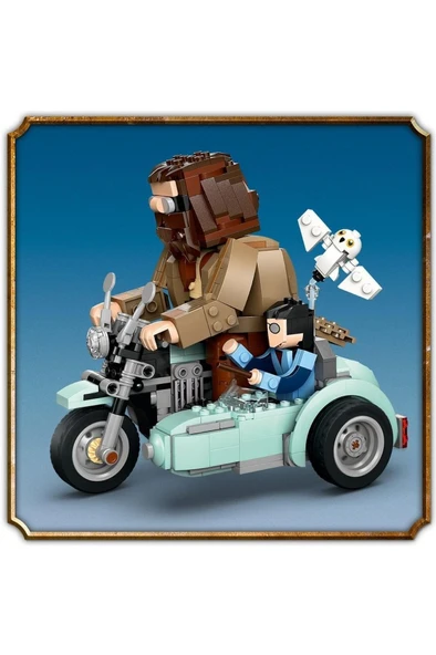 LEGO ®Harry Potter™ Hagrid™ ve Harry’nin Motosiklet Yolculuğu 76443 -9 Yaş  Üzeri Yapım Seti (617 P) - Resim 5
