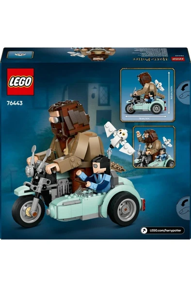 LEGO ®Harry Potter™ Hagrid™ ve Harry’nin Motosiklet Yolculuğu 76443 -9 Yaş  Üzeri Yapım Seti (617 P) - Resim 4