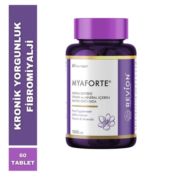 REVION Myaforte Safran Ekstresi Vitamin ve Mineral İçeren Takviye Edici Gıda ürün görseli 1