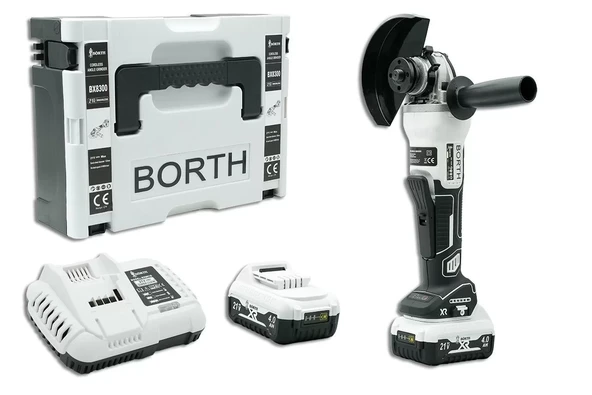Börth BX8300 Akülü Taşlama (2 x 21V 4.0Ah) ürün görseli 1