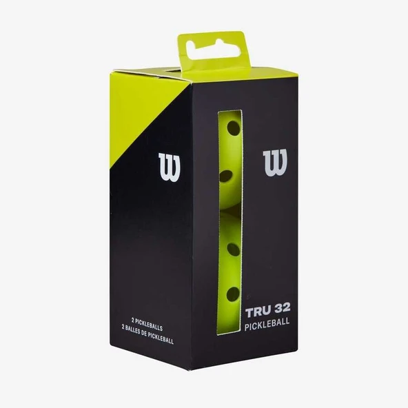 Wilson Pickleball Topu TRU 32 2 PACK Yellow WR8900501001 ürün görseli 1