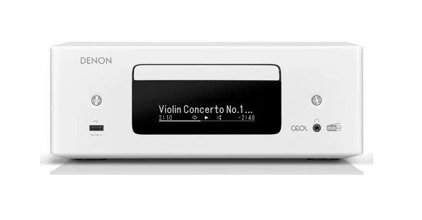 Denon RCD-N12 Dab Amfi,Cd, Network All İn One System Beyaz Renk ürün görseli 1