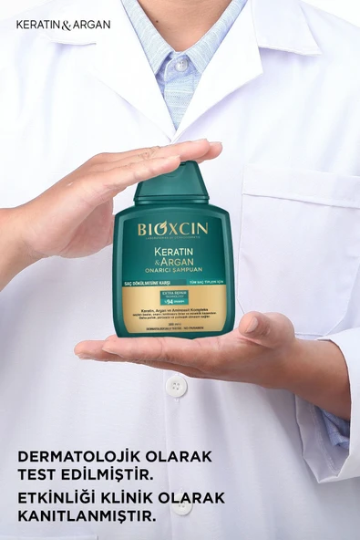 BIOXCIN KERATIN ARGAN ŞAMPUAN 300ML - Resim 7