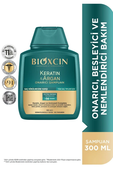 BIOXCIN KERATIN ARGAN ŞAMPUAN 300ML - Resim 2