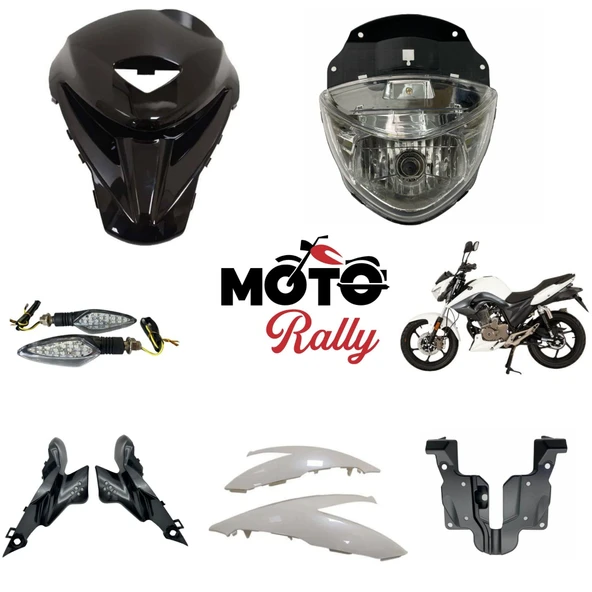Mondial Drift L 125 Far Komple Beyaz ürün görseli 1