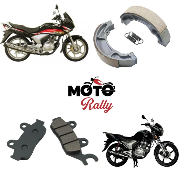 Honda Fren Balata Takımı Ön Ve Arka Cbf 150 - Cb 125 E ürün görseli 1