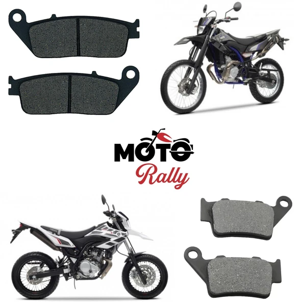 Yamaha Wr 125 Fren Balata Takımı Ön Ve Arka ürün görseli 1