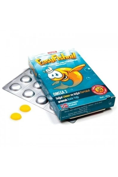 Easy Fishoil Omega 3 Ve Vitamin D 45 Gr ürün görseli 1