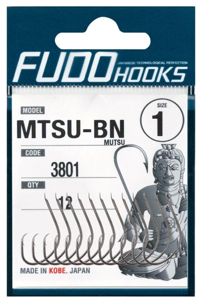 Fudo 3801 Mutsu Black Nikel Çember İğne No:6 ürün görseli 1