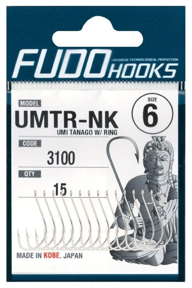 Fudo 3101 Umi Tanago Delikli Sap Black Nikel İğne No:10 ürün görseli 1