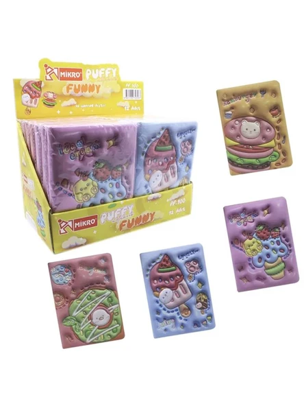 MIKRO PUFFY PF-100 FUNNY NOT DEFTERI ürün görseli 1