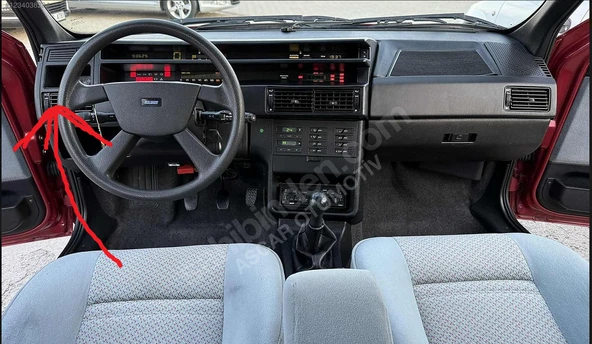 Fiat TİPO VE TEMPRA TORPİDO HAVA ÜFLEME YERİ DİFİZÖR ÖN GÖĞÜS Kalorifer hava üfleme difizörü Komple cepli-SOL OEM-182804080 yan sanayi ürün görseli 1