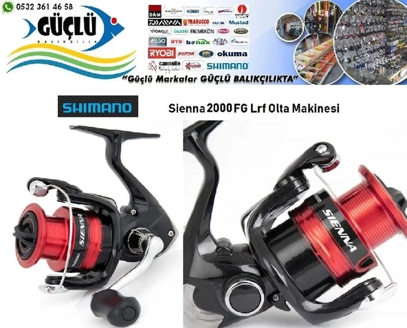 Lrf Olta Makinesi Shimano Sienna 2000 Fg - Resim 3