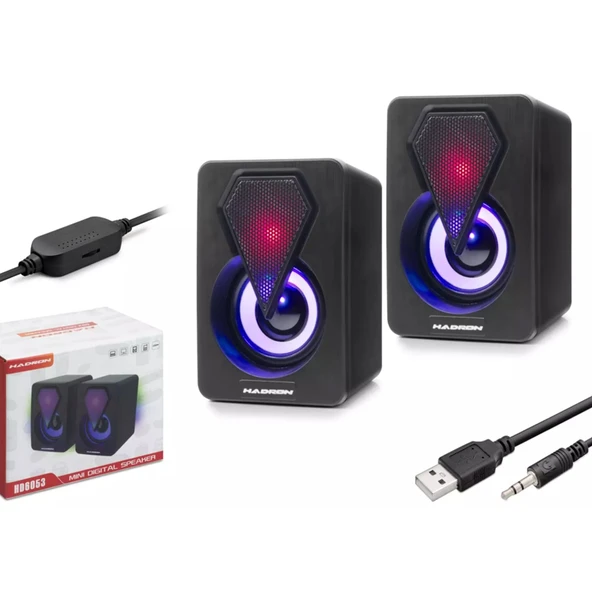 Bilgisayar Hoparlörü Speaker Hadron HD-6053 ürün görseli 1