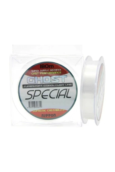 Nippon Ghost Special Süper Soft Misina 180Mt 0,10Mm ürün görseli 1