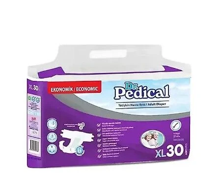 Dr.Pedical BELBANTLI XL (Extra Large) Beden Hasta Bezi 30 lu ürün görseli 1