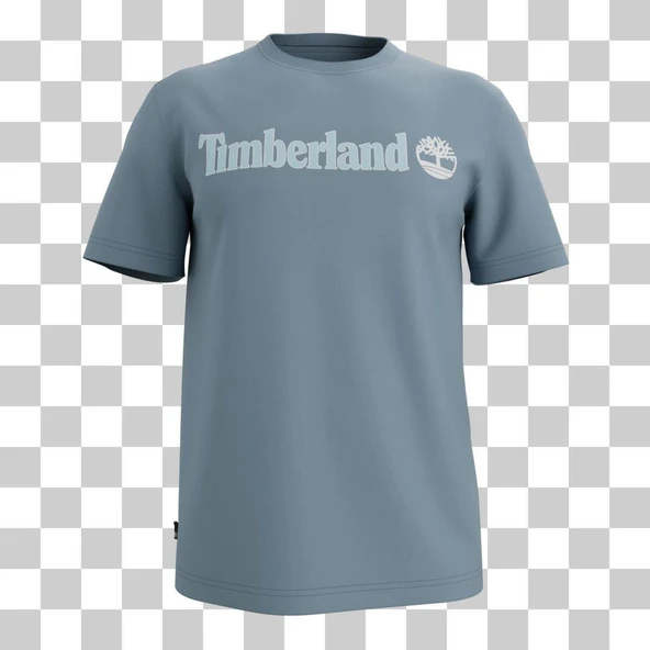 Timberland KENNEBEC RIVER Linear Logo Erkek Tişört TB0A5UPQENE1 ürün görseli 1