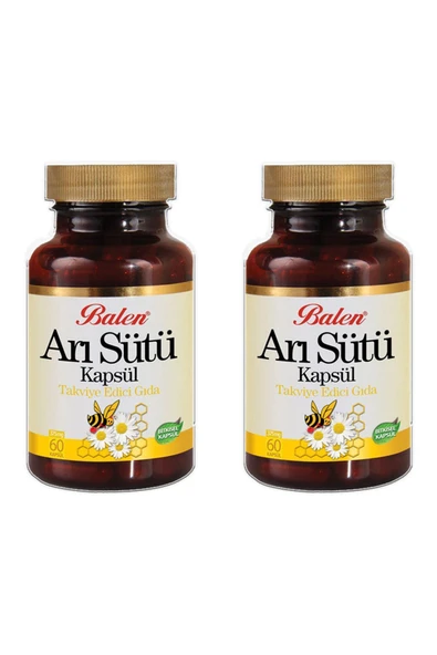 Balen Arı Sütü 60 Kapsül 2 Adet ürün görseli 1