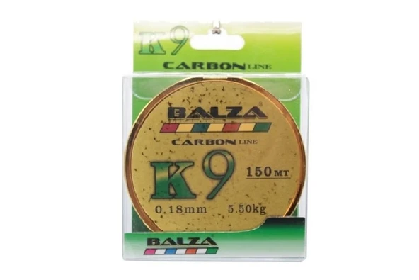Balza Carbon Line K9 Misina 150 Mt. 0,31Mm ürün görseli 1