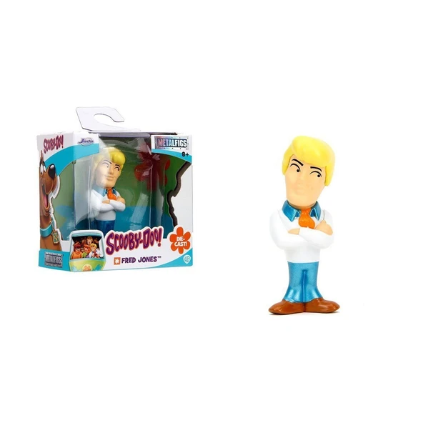 Jada Scooby Doo Figür Fred Jones Mini Figür Metal ürün görseli 1