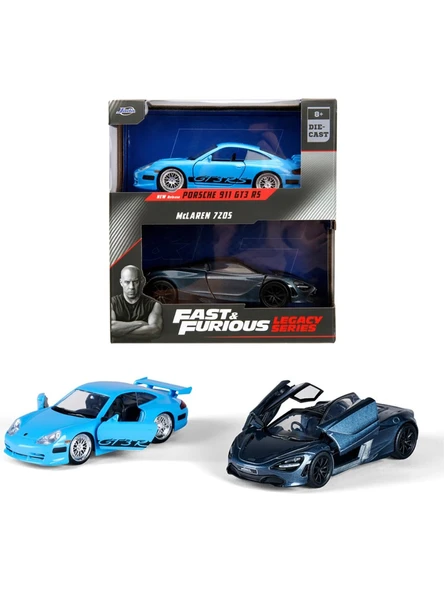 JADA Hızlı & Öfkeli 2'li Paket Porsche 911 Mclaren ürün görseli 1