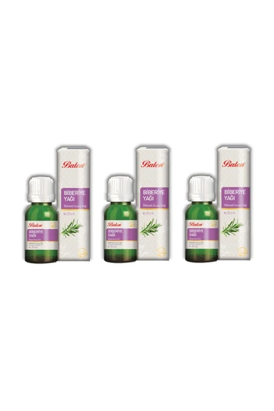 Balen Biberiye Yağı 20 ml 3 Adet ürün görseli 1