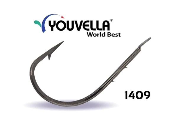 Youvella 1409 (505) Çift Tırnak Olta İğnesi No:4 ürün görseli 1