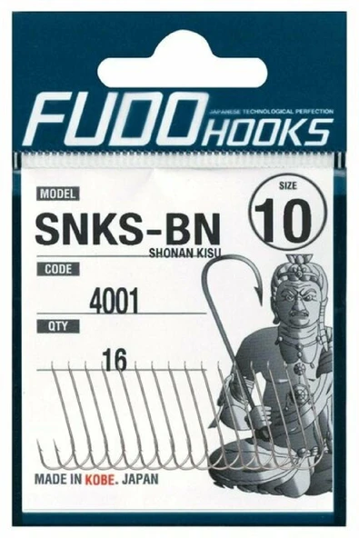 Fudo 4001 SHONAN KISU No:2 BLACK NIKEL İğne 13P ürün görseli 1