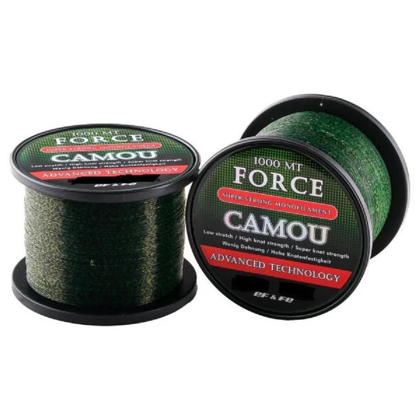 Effe Force Camou 1000Mt 0,40Mm Sazan Misinası ürün görseli 1