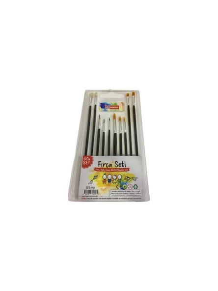 MIKRO ST. MF-SET-110 10 LU FIRCA SET ürün görseli 1