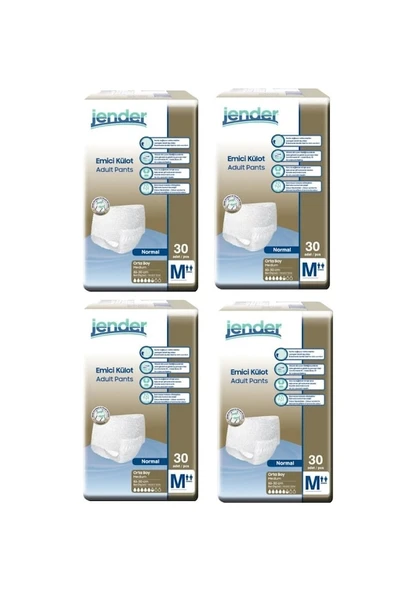 Jender Emici Külot Hasta Bezi Orta Boy Medium 120 Adet ürün görseli 1