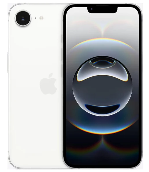 Apple iPhone 16E 128 GB Beyaz (Apple Türkiye Garantili) MD1R4TU/A ürün görseli 1
