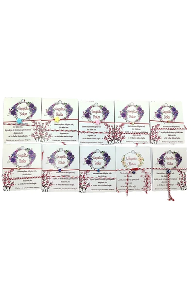 Marteniçka Şans Bilekliği (10'lu Set) ürün görseli 1