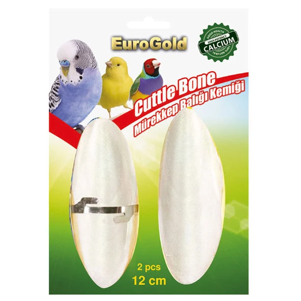 EuroGold Mürekkep Balığı Kemiği 2 Li 12 Cm - 12 Adet ürün görseli 1